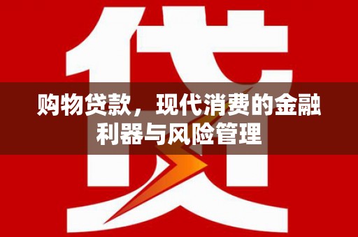 望城购物贷款，现代消费的金融利器与风险管理
