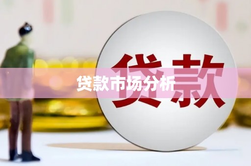 鹿谷贷款市场分析