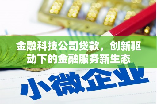 凤泉金融科技公司贷款，创新驱动下的金融服务新生态