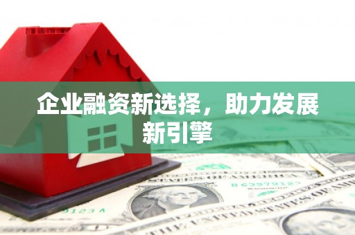 河南企业融资新选择，助力发展新引擎