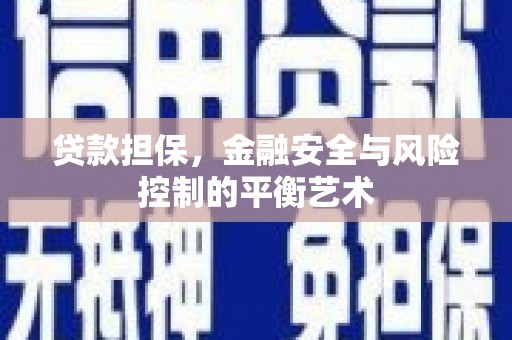 淄博贷款担保，金融安全与风险控制的平衡艺术