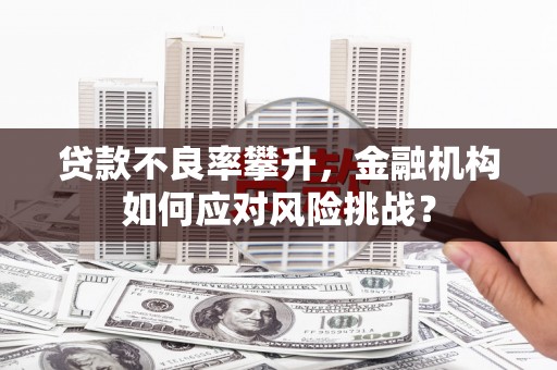 江永贷款不良率攀升，金融机构如何应对风险挑战？