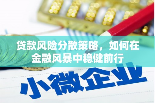 南票贷款风险分散策略，如何在金融风暴中稳健前行