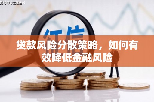 南涧贷款风险分散策略，如何有效降低金融风险