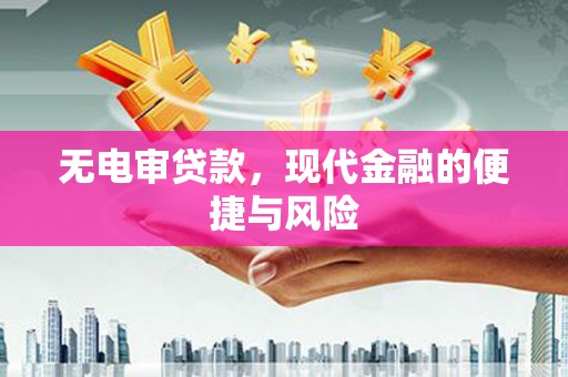 电白无电审贷款，现代金融的便捷与风险