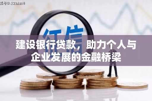 苍梧建设银行贷款，助力个人与企业发展的金融桥梁