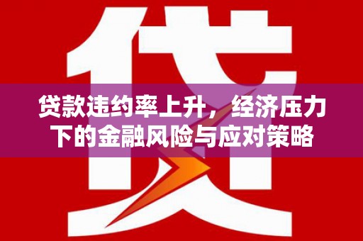 褒忠贷款违约率上升，经济压力下的金融风险与应对策略
