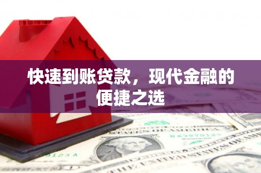 颍州快速到账贷款，现代金融的便捷之选
