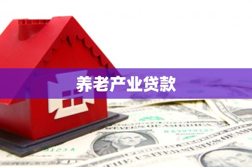 新市养老产业贷款