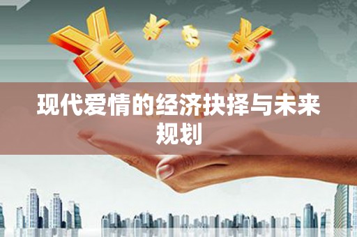 叶县现代爱情的经济抉择与未来规划