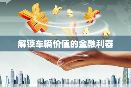 镇原解锁车辆价值的金融利器